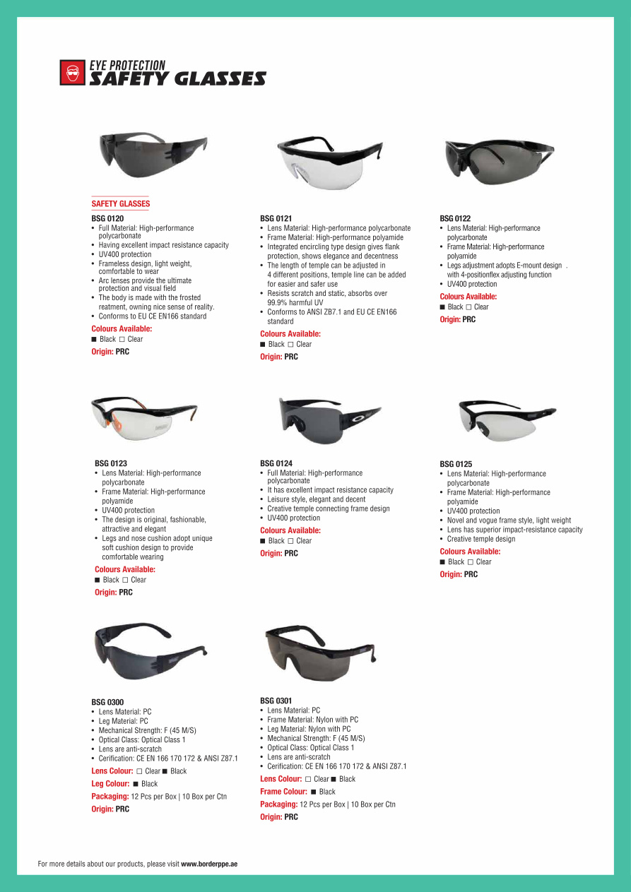 Eye & Face Protection